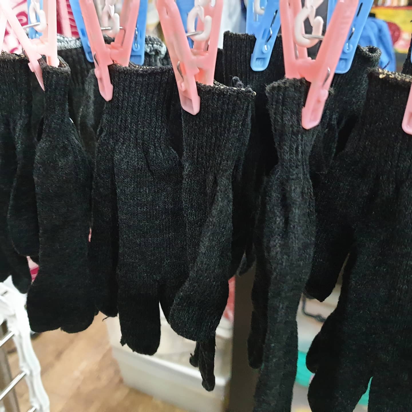 검정 장갑 주문 염색