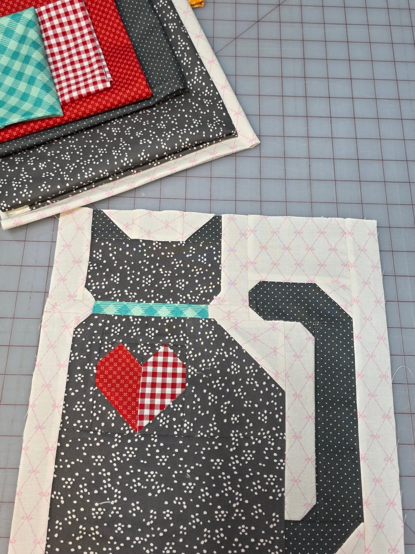 Farm Girl Vintage 2 — 고양이 블록